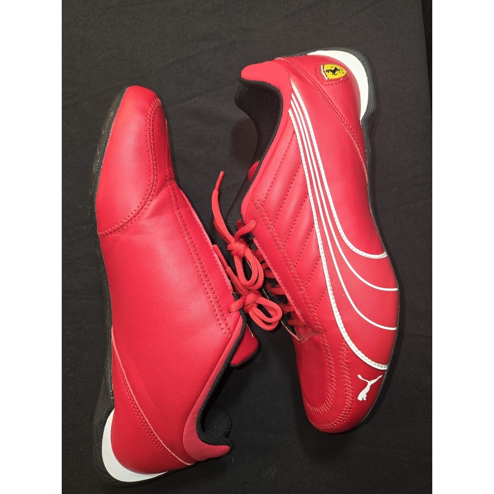 Puma Ferrari Future Cat Mens Size 10.5 Red White Black Athletic Motorsport Shoes